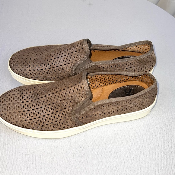 Simmer Tan SOFFT Women Flat Slip-on Shoes 9 - Picture 4 of 5
